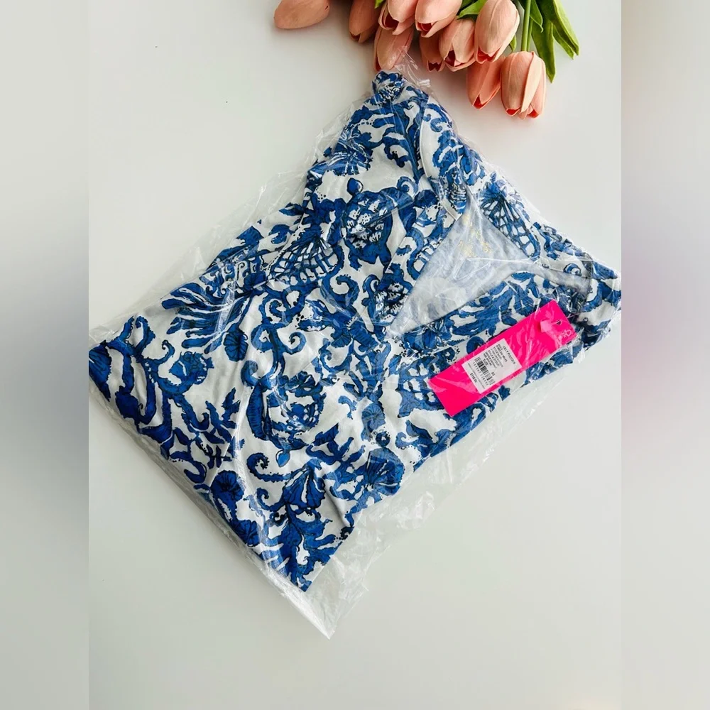 Lilly Pulitzer Alyssa A-Line Cotton Dress - Picture 7 of 9
